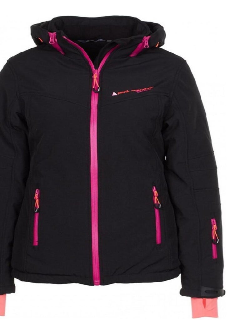 Blouson de ski femme AMALI Noir Noir - Kiabi