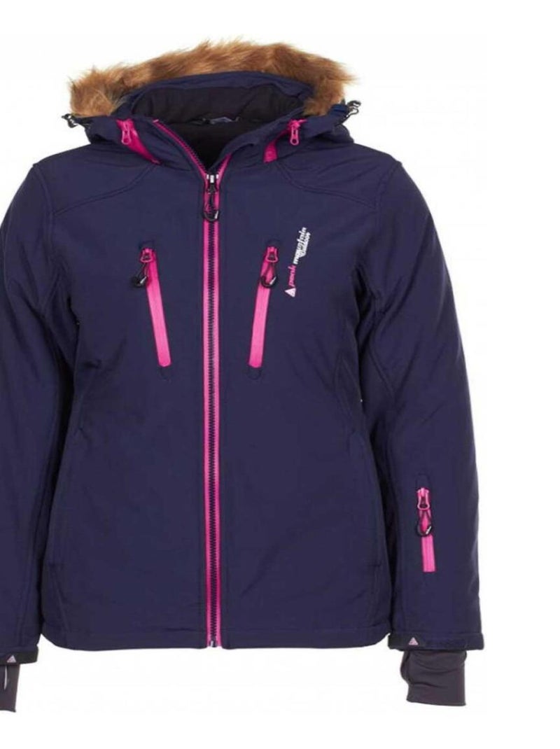 Blouson de ski femme ANADA Bleu marine - Kiabi