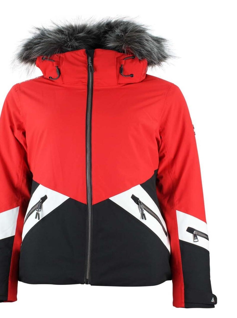 Blouson de ski femme ANITA Rouge - Kiabi