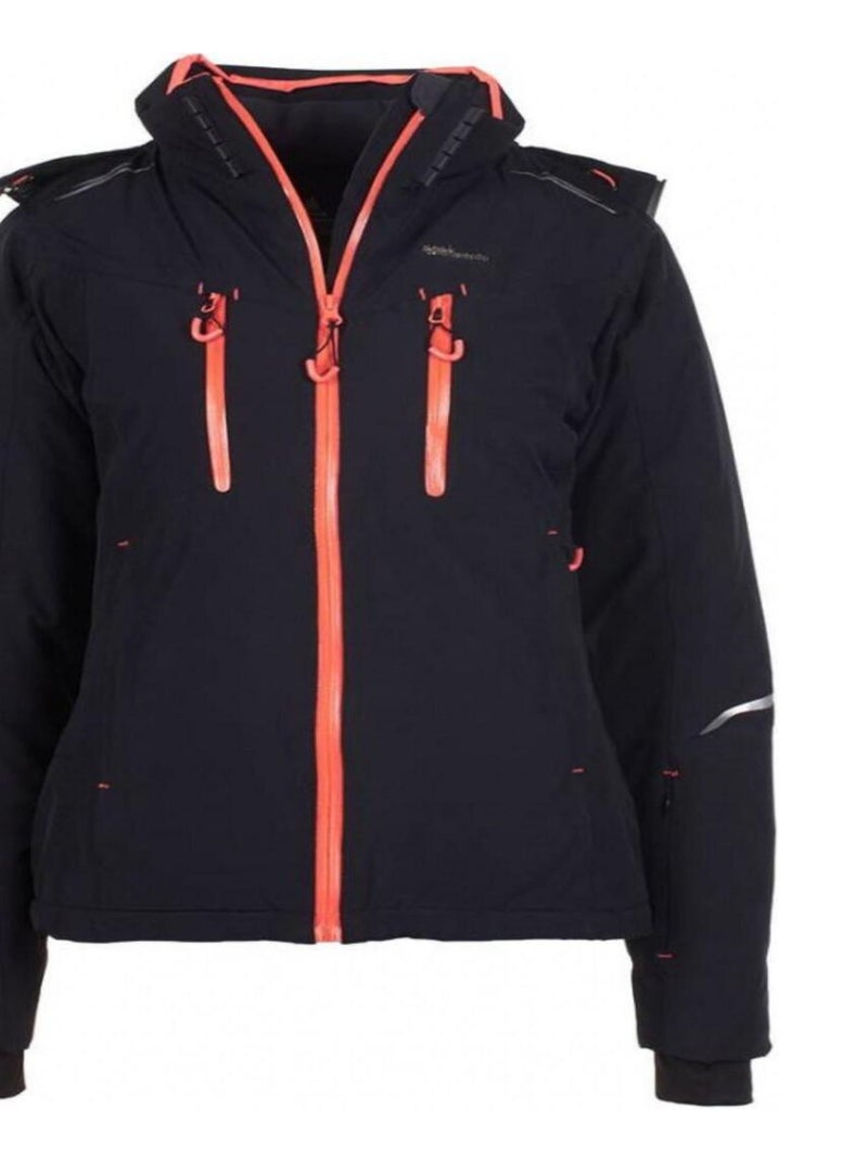 Blouson de ski femme ARTEMIS Noir Noir - Kiabi