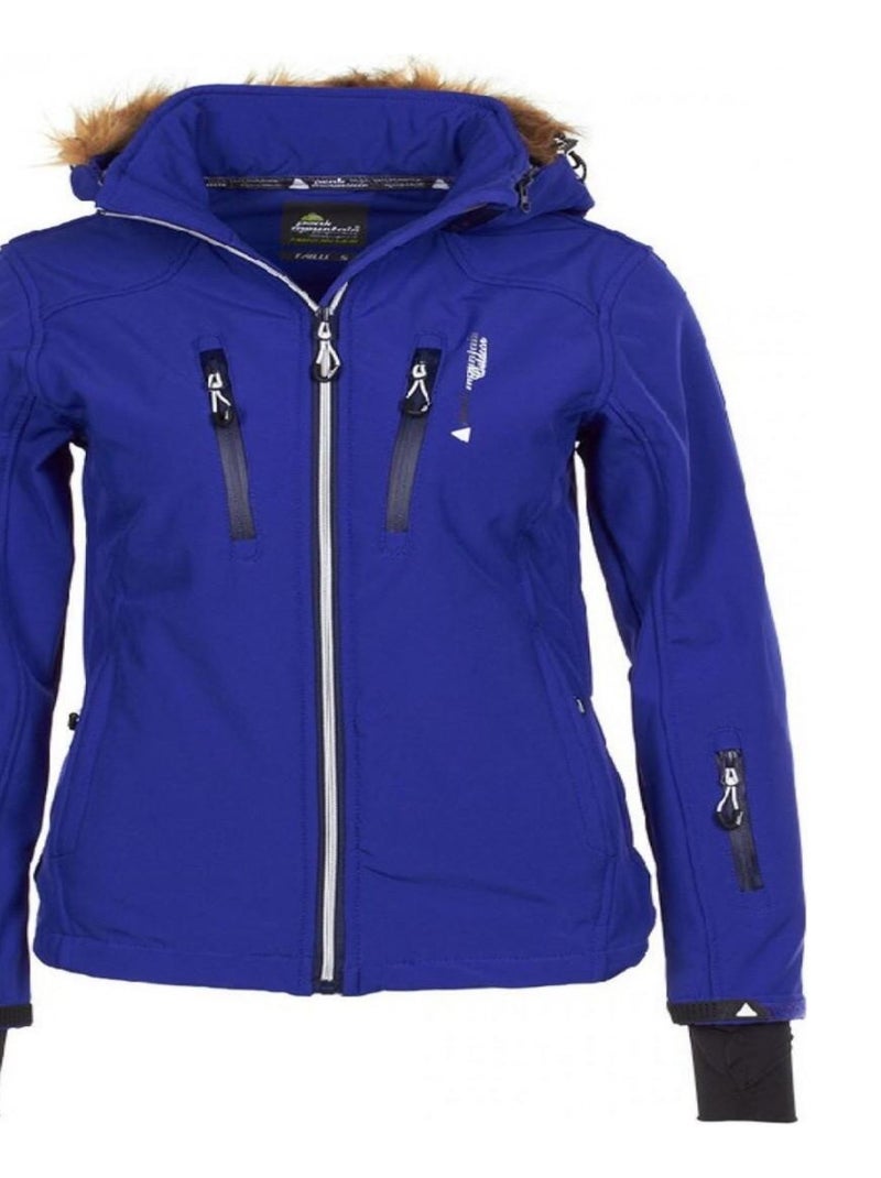 Blouson de ski femme ASADA Violet - Kiabi