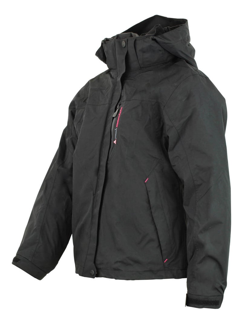 Blouson de ski fille 3 en 1 fille FACIONO - PEAK MOUNTAIN Noir Noir - Kiabi
