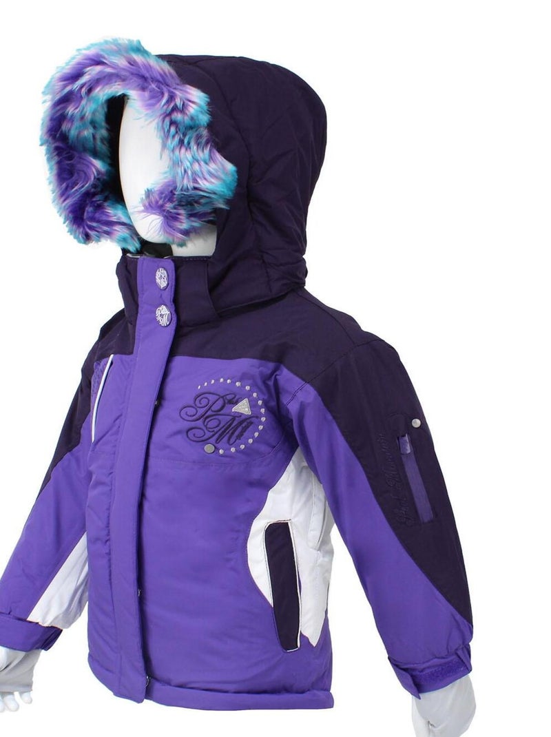 Blouson de ski fille FALAZA - PEAK MOUNTAIN Violet - Kiabi