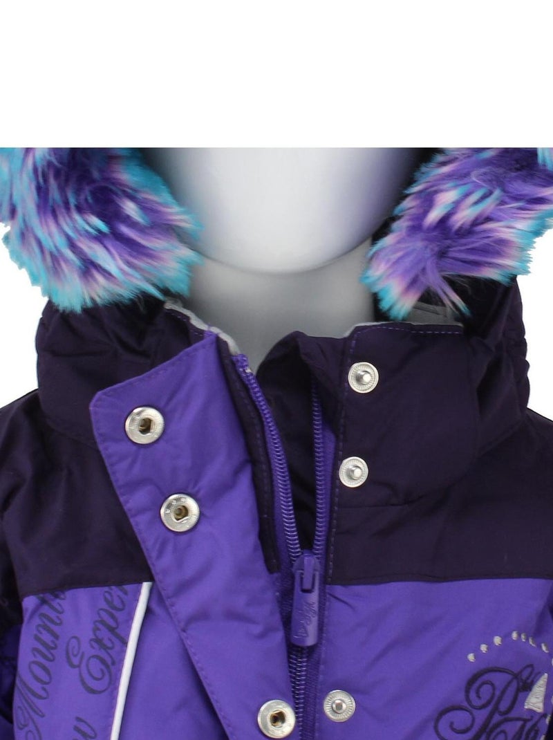 Blouson de ski fille FALAZA - PEAK MOUNTAIN Violet - Kiabi