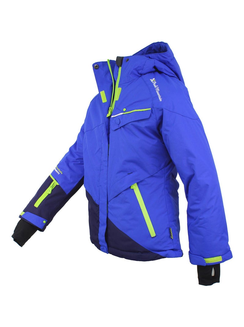 Blouson de ski fille FATENE - PEAK MOUNTAIN Bleu - Kiabi