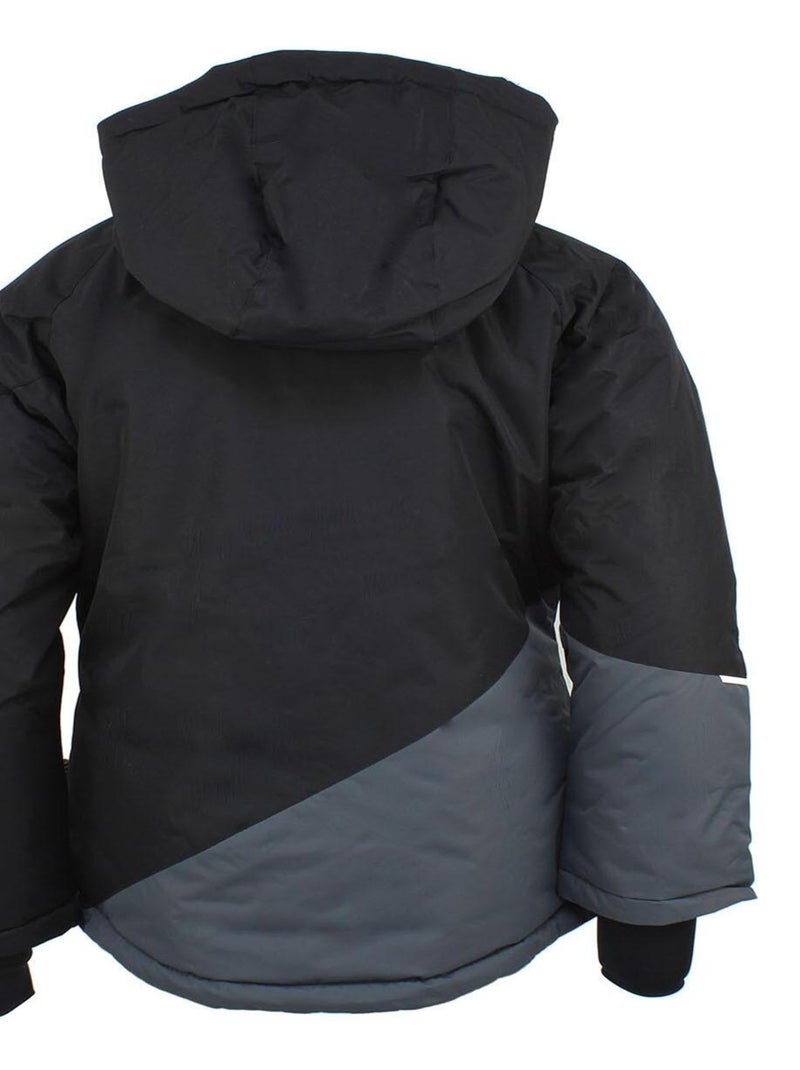 Blouson de ski fille FATENE - PEAK MOUNTAIN Noir Noir - Kiabi