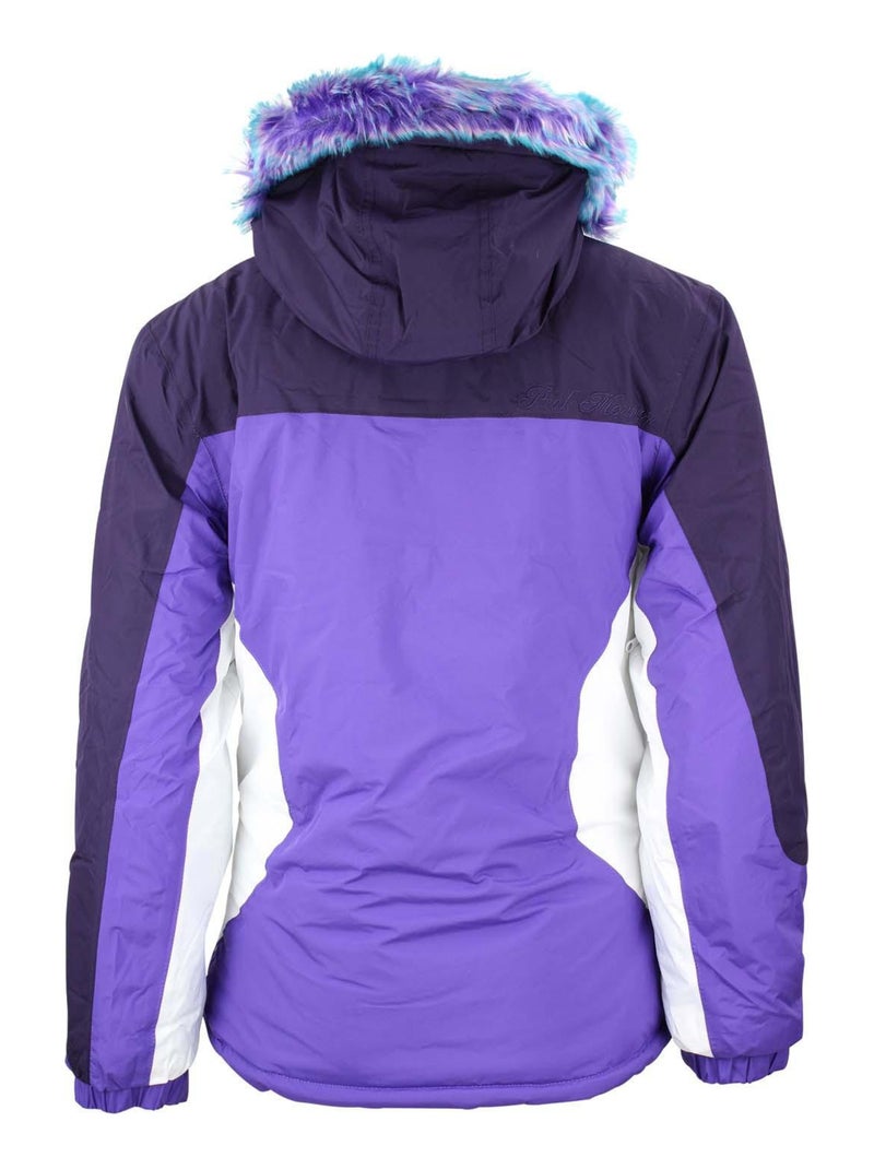 Blouson de ski fille GALAZA - PEAK MOUNTAIN Violet - Kiabi