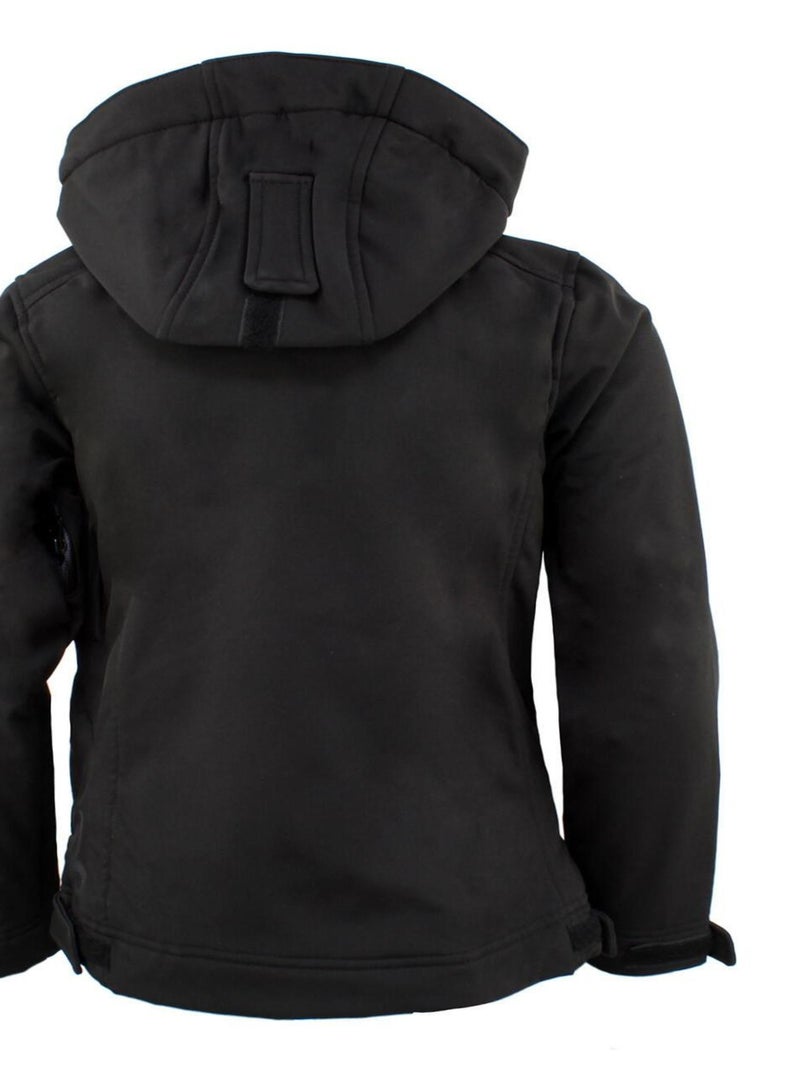 Blouson de ski fille GASOFTIBI - PEAK MOUNTAIN Noir Noir - Kiabi