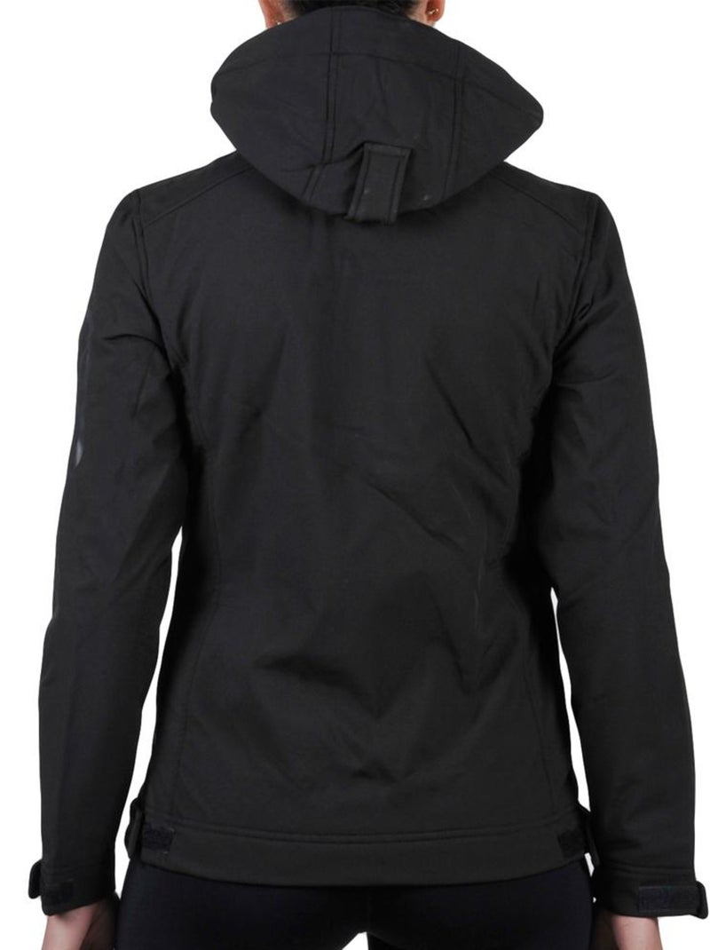 Blouson de ski fille GASOFTIBI - PEAK MOUNTAIN Noir Noir - Kiabi