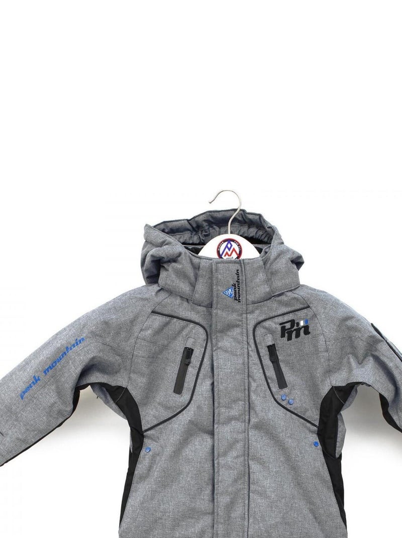 Blouson de ski garçon ECAMATE Gris - Kiabi