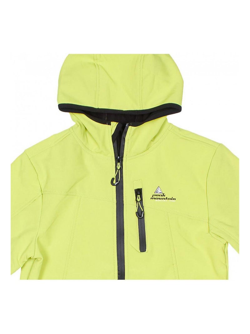 Blouson de ski garçon ECAMSO - PEAK MOUNTAIN Vert - Kiabi