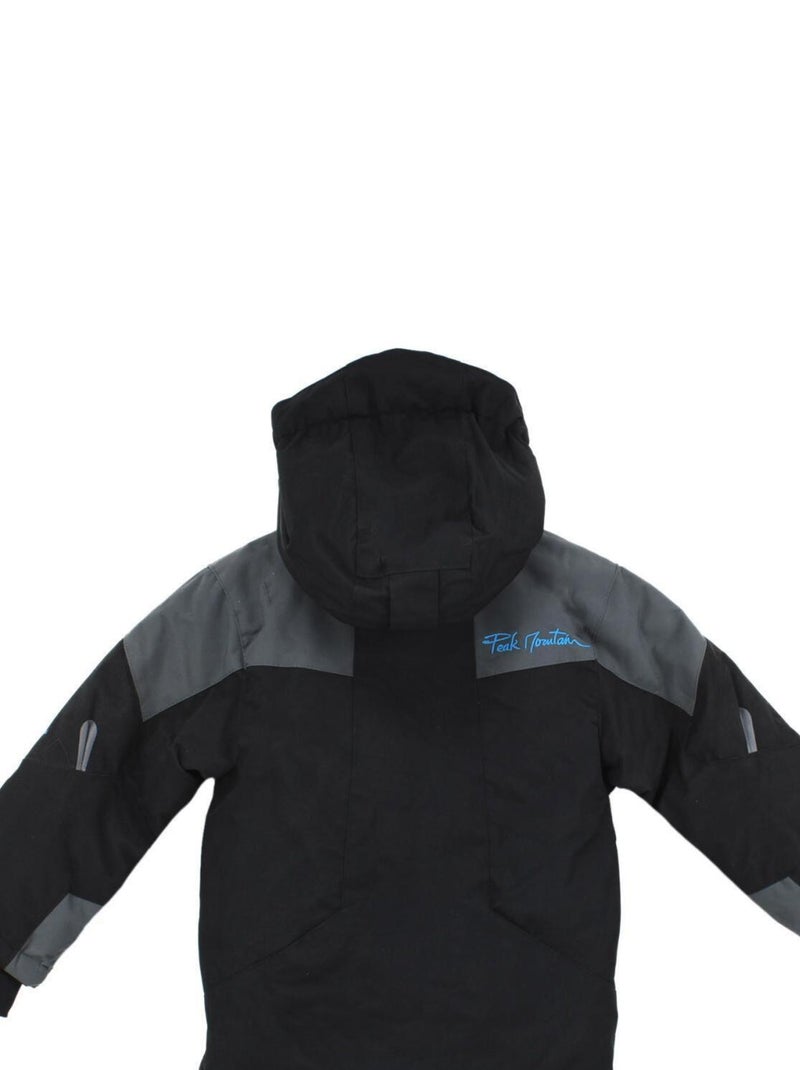 Blouson de ski garçon ECETAL - PEAK MOUNTAIN Noir Noir - Kiabi