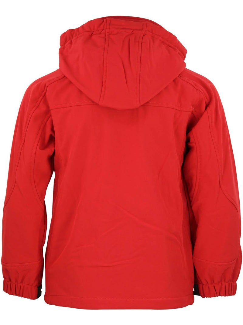 Blouson de ski garçon ECILO - PEAK MOUNTAIN Rouge - Kiabi