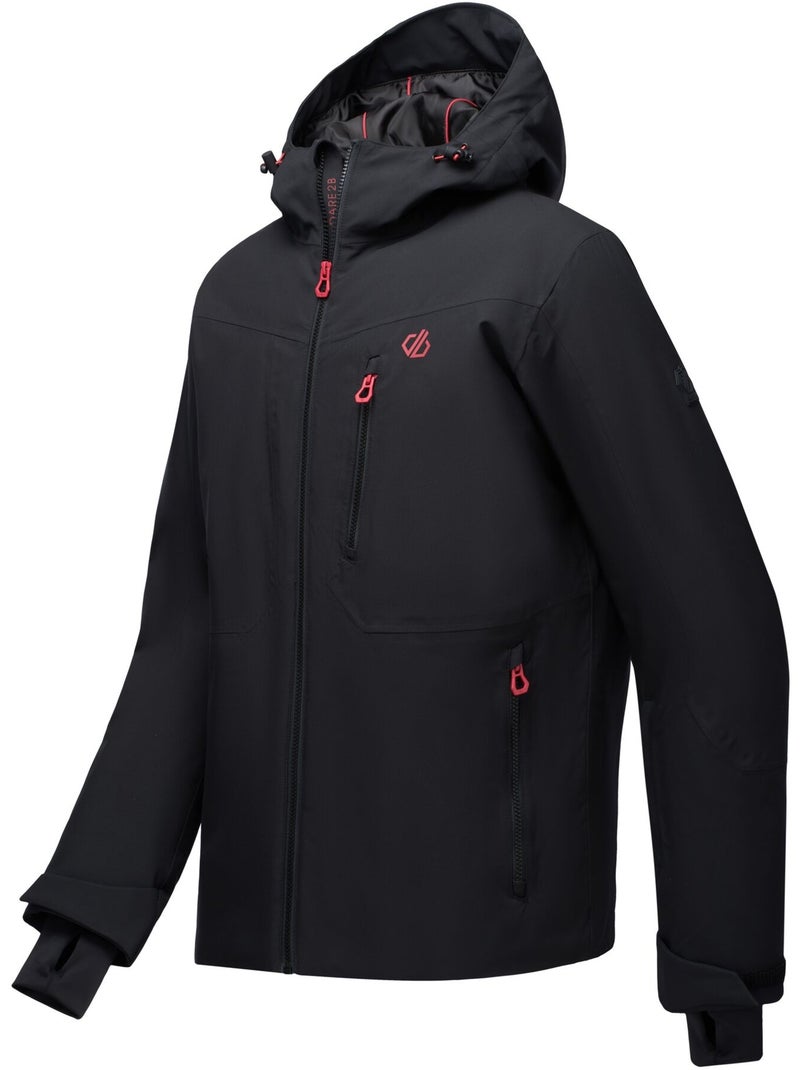 Blouson de ski imperméable et extensible motif/style détail contrasté eagle - dare 2b Noir - Kiabi