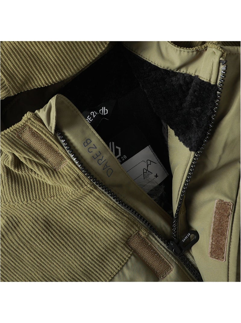 Blouson de ski imperméable et rembourré motif/style contrasté chill - dare 2b Kaki - Kiabi