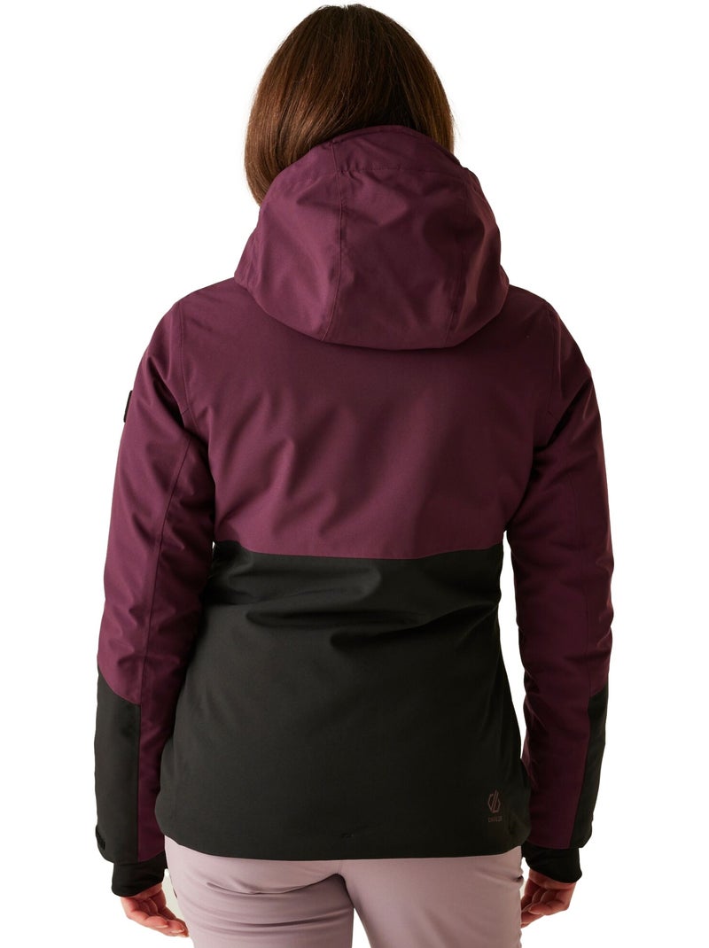 Blouson de ski imperméable flurry - dare 2b Violet figue - Kiabi