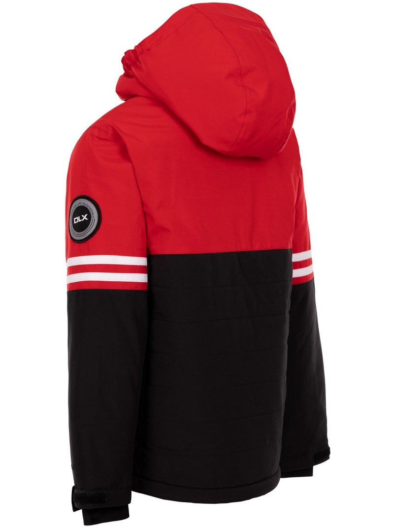Blouson de ski leonard - trespass Noir Rouge - Kiabi