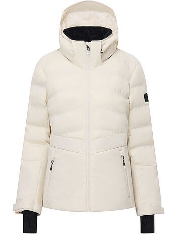Blouson de ski matelassé et uni à capuche amovible gliding - dare 2b