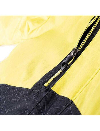 Blouson de ski motif/style blocs de couleurs - brugi