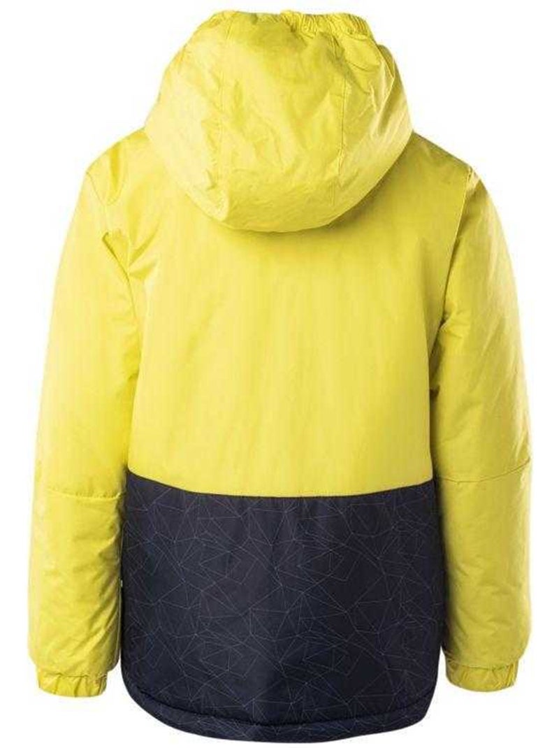 Blouson de ski motif/style blocs de couleurs - brugi Jaune pâle - Kiabi