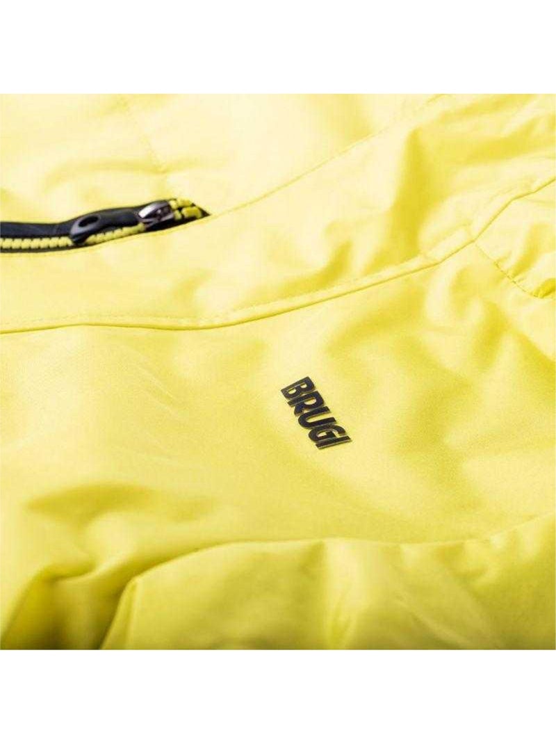 Blouson de ski motif/style blocs de couleurs - brugi Jaune pâle - Kiabi