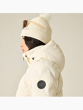 Blouson de ski rembourré à capuche amovible et doublure duveteuse enfold - dare 2b