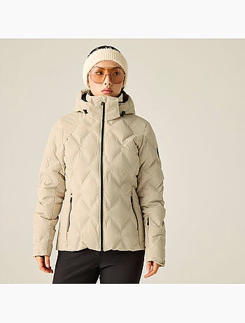 Blouson de ski rembourré à capuche amovible et doublure duveteuse enfold - dare 2b