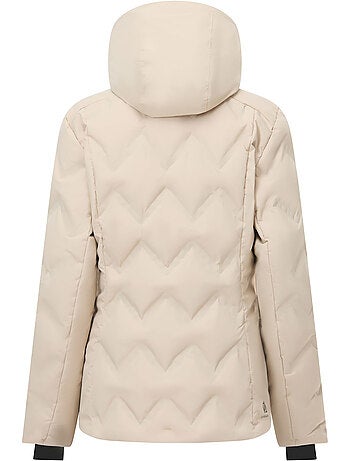 Blouson de ski rembourré à capuche amovible et doublure duveteuse enfold - dare 2b