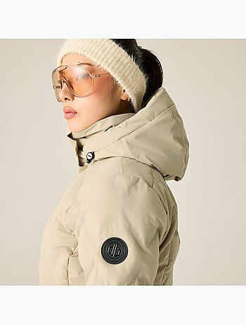 Blouson de ski rembourré à capuche amovible et doublure duveteuse enfold - dare 2b