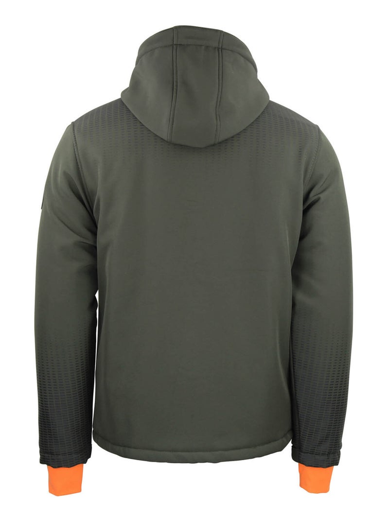 Blouson de ski softshell CABRAPLUS - PEAK MOUNTAIN Kaki - Kiabi