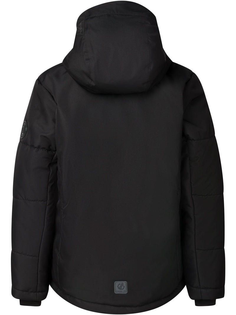 Blouson de ski uni à capuche et doublure polaire glacier - dare 2b Noir - Kiabi