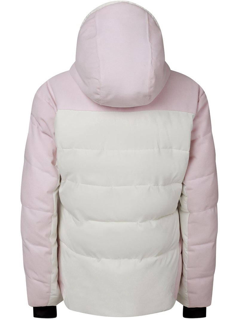 Blouson de ski uni à capuche et poignets ajustables neve - dare 2b Rose pâle - Kiabi