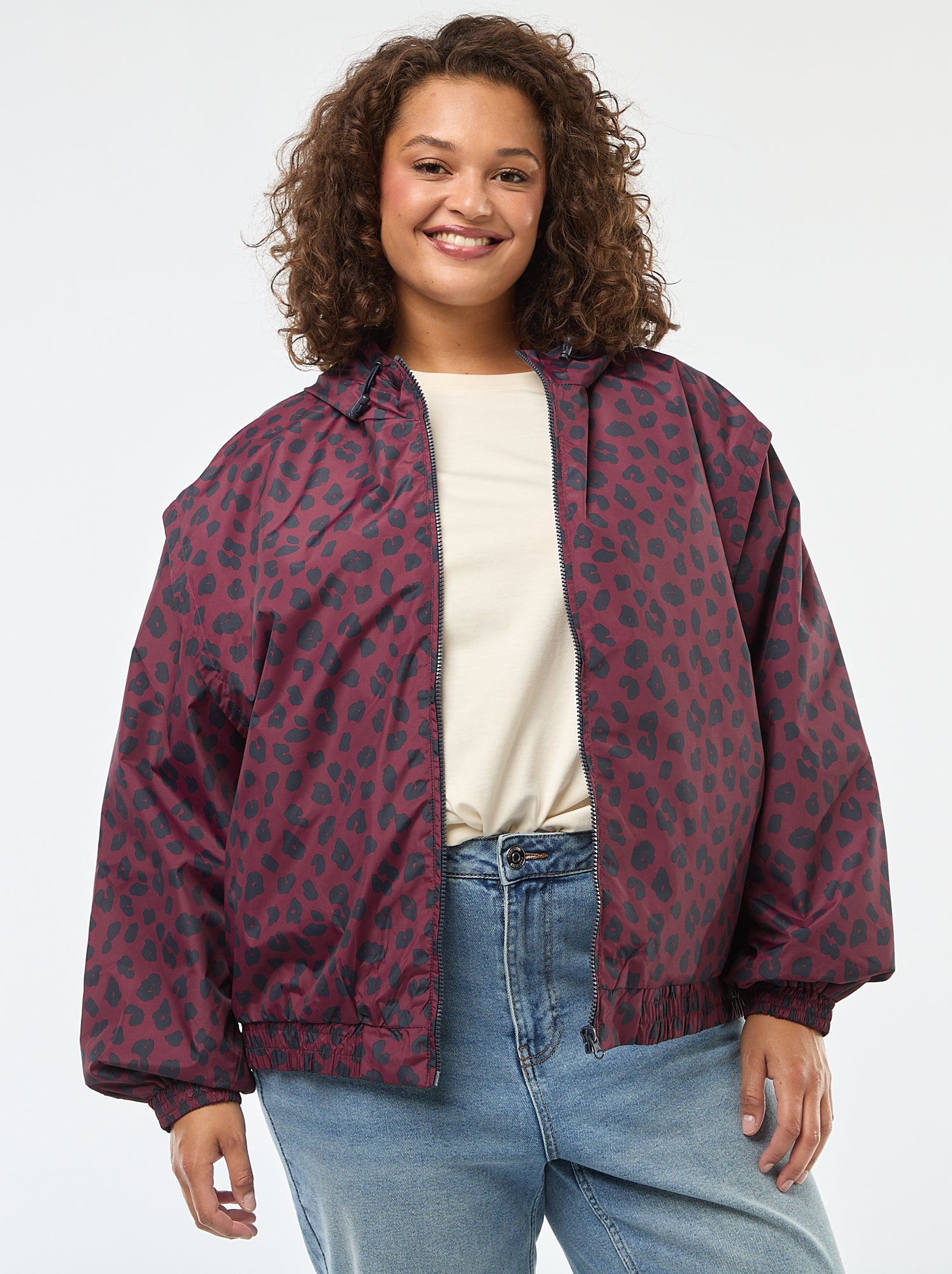 Geographical Norway Cabima Lady - Parka Longue Epaisse Chaude Femme Automne Hiver - Manteau Fin Capuche Fausse Fourure - Blouson Coupe Vent - Doudoune Elegante Femmes (Marine S