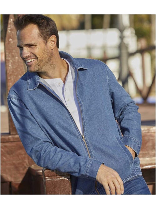 Blouson d'Eté en Jeans  - ATLAS FOR MEN - Kiabi