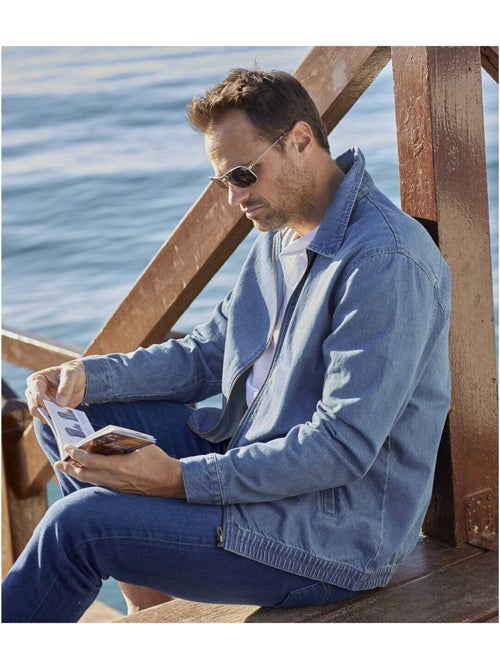 Blouson d'Eté en Jeans  - ATLAS FOR MEN - Kiabi