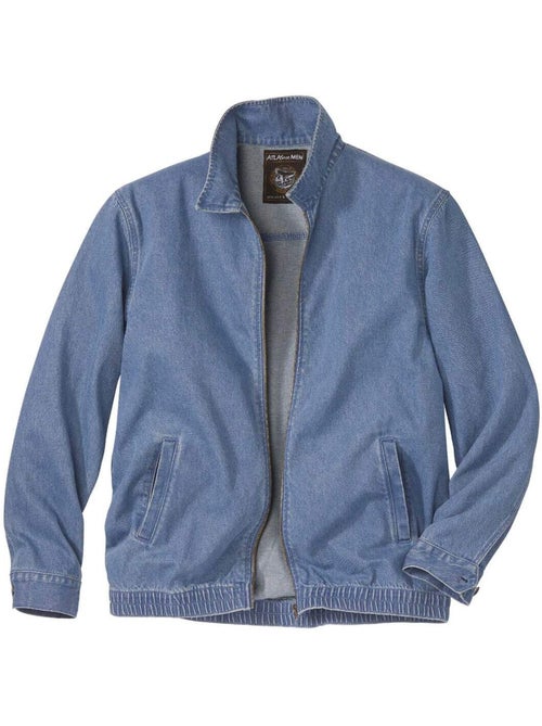 Blouson d'eté en jeans - atlas for men - Kiabi Blouson d'eté en jeans - atlas for men - Kiabi