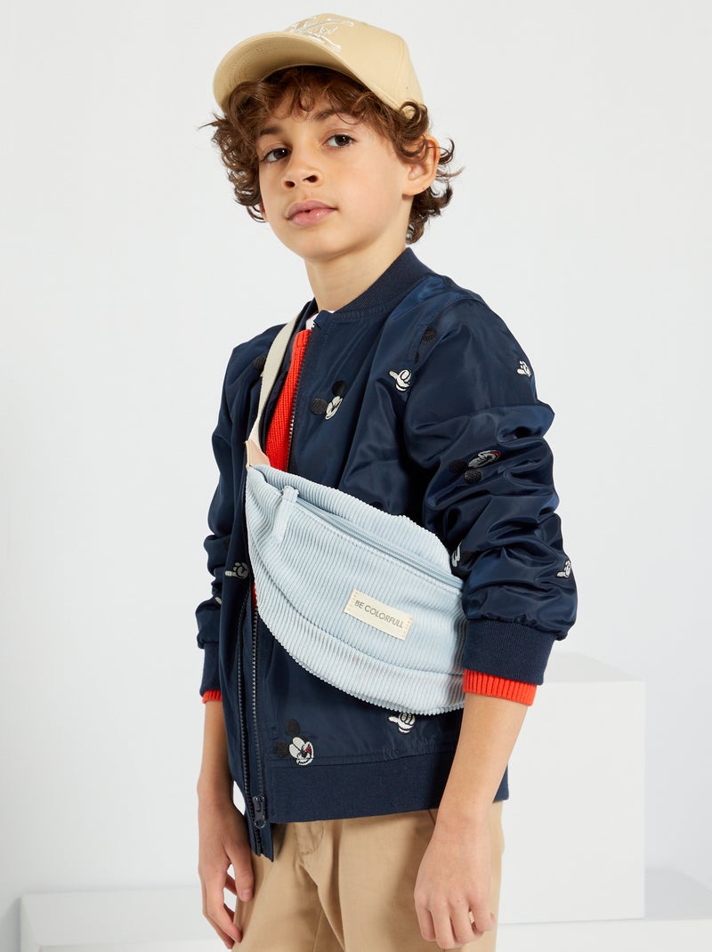 Blouson 'Disney' 'Mickey' bleu marine - Kiabi