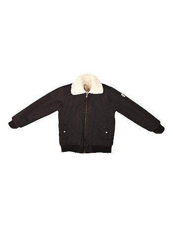 Blouson Doublure et Col en Fausse Fourrure TOP GUN - La Faute à Voltaire