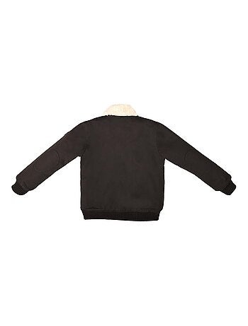 Blouson Doublure et Col en Fausse Fourrure TOP GUN - La Faute à Voltaire