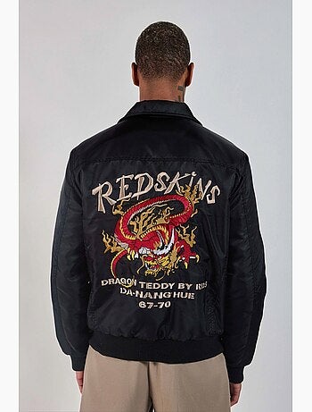 Blouson Dragon Fighter Redskins