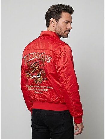 Blouson Dragon Fighter Redskins