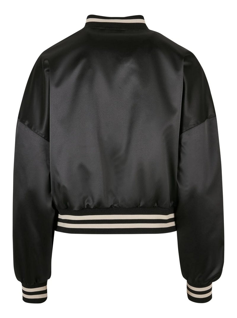 Blouson d'université - urban classics Noir - Kiabi