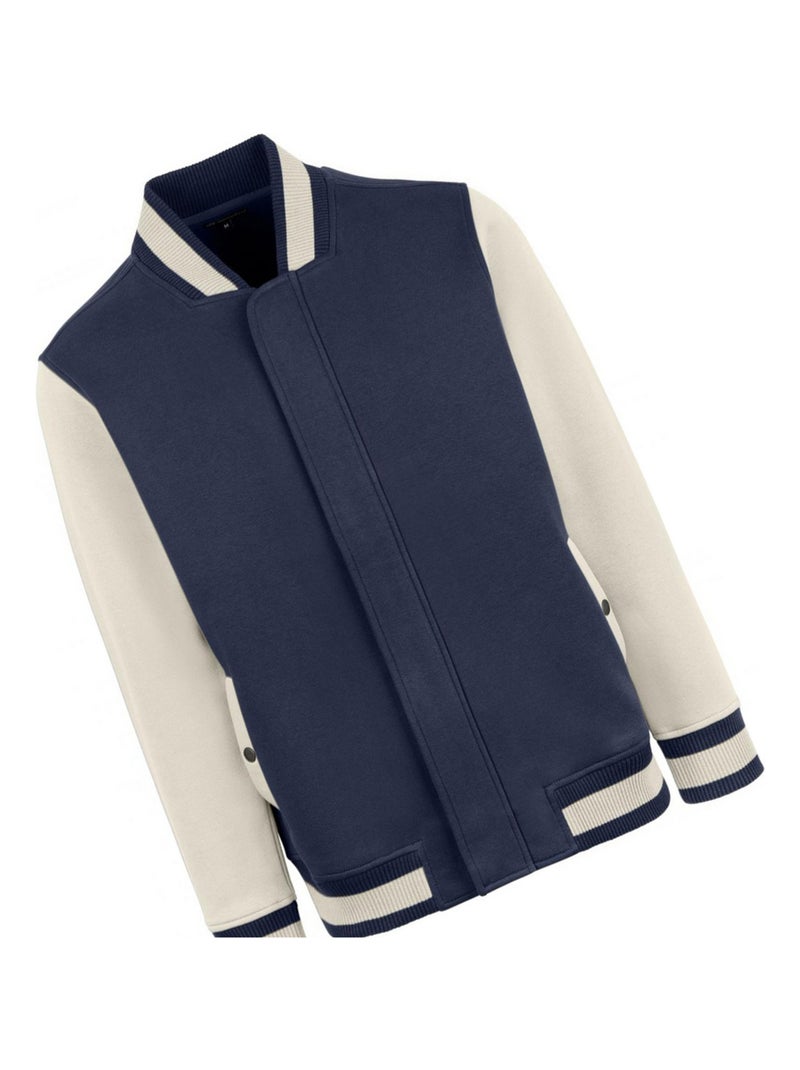 Blouson d'université premium - hrm Bleu - Kiabi