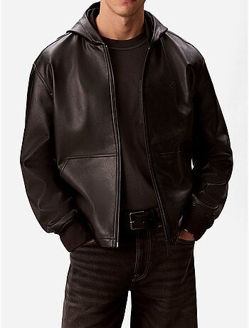 Blouson effet cuir - calvin klein