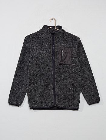 Blouson effet lainage