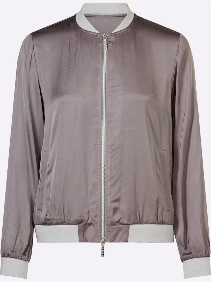 Blouson élégante Brillance - Taille Standard - Helline Gris Gris clair - Kiabi