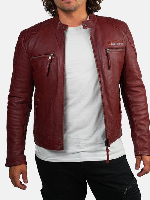 Blouson En Cuir  Bulitt Vegas Redskins - Kiabi