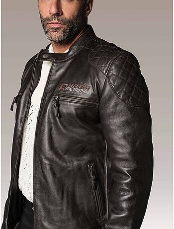 Blouson En Cuir Bullit Legend Redskins