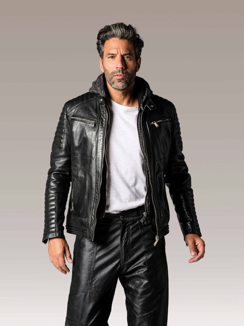 Blouson En Cuir  Byron Mojito Redskins - Kiabi