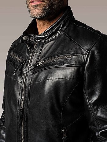 Blouson En Cuir Drake Holster Redskins